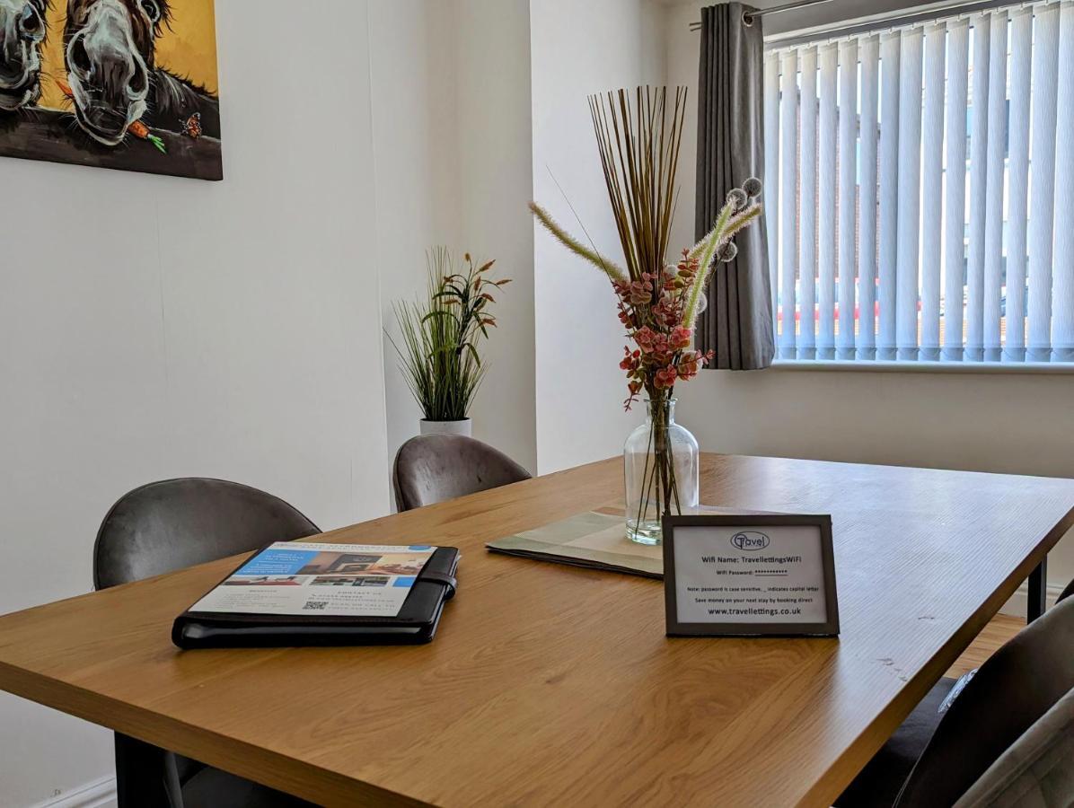 Appartamento 3Br-St Johns Hse-Free Parking-Workers-Kitchen-Wifi-Dog Friendly Doncaster Esterno foto