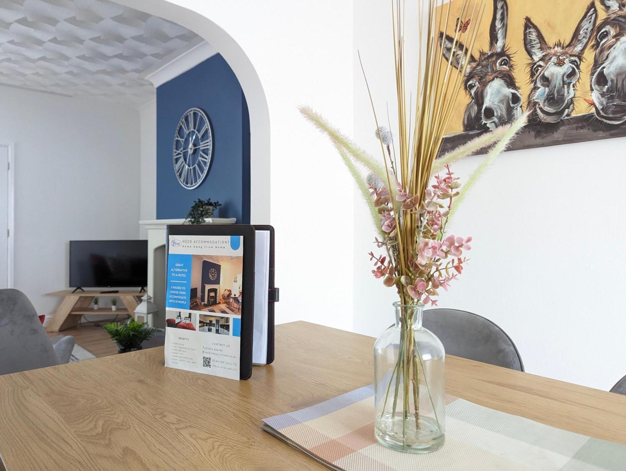 Appartamento 3Br-St Johns Hse-Free Parking-Workers-Kitchen-Wifi-Dog Friendly Doncaster Esterno foto